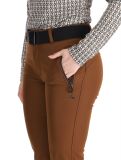 Miniatura Luhta, Joentaus pantalones de esquí softshell mujeres Chocolat marrón 