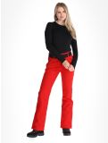 Miniatura Luhta, Joentaus pantalones de esquí softshell mujeres Cranberry rojo 