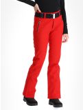 Miniatura Luhta, Joentaus pantalones de esquí softshell mujeres Cranberry rojo 