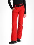 Miniatura Luhta, Joentaus pantalones de esquí softshell mujeres Cranberry rojo 