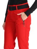 Miniatura Luhta, Joentaus pantalones de esquí softshell mujeres Cranberry rojo 