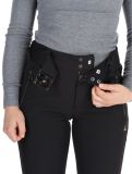 Miniatura Luhta, Joentaus C pantalones de esquí softshell modelo pequeño mujeres Black negro 