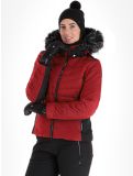 Miniatura Luhta, Skalluvaara chaqueta de esquí mujeres Cranberry negro, rojo 