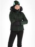 Miniatura Luhta, Skalluvaara chaqueta de esquí mujeres Dark Green negro, verde 