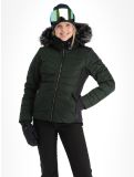 Miniatura Luhta, Skalluvaara chaqueta de esquí mujeres Dark Green negro, verde 