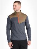 Miniatura Maier Sports, Felian jersey hombres Graphite / Fawn gris, marrón 