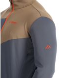 Miniatura Maier Sports, Felian jersey hombres Graphite / Fawn gris, marrón 