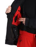 Miniatura Maier Sports, Isidro chaqueta de esquí hombres Black / Salsa negro, rojo 