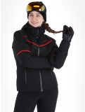 Miniatura Maier Sports, Lunada chaqueta de esquí mujeres Black / Salsa negro, rojo 