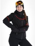 Miniatura Maier Sports, Lunada chaqueta de esquí mujeres Black / Salsa negro, rojo 