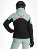 Miniatura Maier Sports, Vidra chaqueta de esquí mujeres Black / Luscious Moss / Pink Flambé negro, rosa, verde 