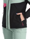 Miniatura Maier Sports, Vidra chaqueta de esquí mujeres Black / Luscious Moss / Pink Flambé negro, rosa, verde 