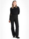 Miniatura Maier Sports, Vroni slim pantalones de esquí mujeres Black negro 