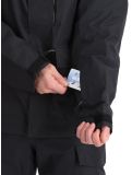 Miniatura Mammut, Fall Line HS Thermo Hooded chaqueta de esquí hombres Black negro 