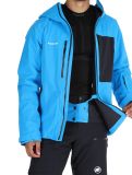 Miniatura Mammut, Stoney HS Thermo Hooded chaqueta de esquí hombres Glacier Blue / Black azul, negro 