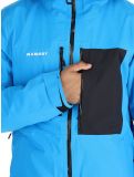 Miniatura Mammut, Stoney HS Thermo Hooded chaqueta de esquí hombres Glacier Blue / Black azul, negro 