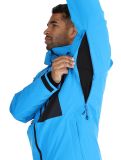 Miniatura Mammut, Stoney HS Thermo Hooded chaqueta de esquí hombres Glacier Blue / Black azul, negro 