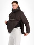 Miniatura Napapijri, Northfarer 2.0 Wint anorak hombres Brown Ebony gris 