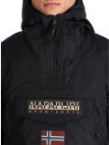 Miniatura Napapijri, Rainforest Next anorak hombres Black negro 