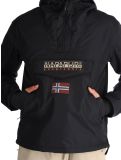 Miniatura Napapijri, Rainforest Next anorak hombres Black negro 