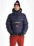 Miniatura Napapijri, Rainforest Op Winter Puffer anorak hombres Blu Marine azul 