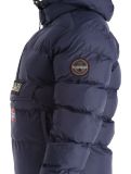 Miniatura Napapijri, Rainforest Op Winter Puffer anorak hombres Blu Marine azul 