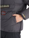 Miniatura Napapijri, Rainforest Op Winter Puffer anorak hombres Dark Grey Solid gris 