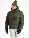 Miniatura Napapijri, Rainforest Op Winter Puffer anorak hombres Green Depths verde 