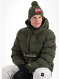 Miniatura Napapijri, Rainforest Op Winter Puffer anorak hombres Green Depths verde 