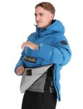 Miniatura Napapijri, Rainforest Op Winter Puffer anorak hombres Blue Sapphire azul 