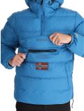 Miniatura Napapijri, Rainforest Op Winter Puffer anorak hombres Blue Sapphire azul 