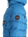 Miniatura Napapijri, Rainforest Op Winter Puffer anorak hombres Blue Sapphire azul 