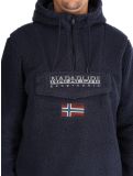 Miniatura Napapijri, T-Burgee Curly sudadera hombres Blue Marine azul 