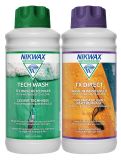 Miniatura Nikwax, Twin 1 liter tech wash en TX direct agente de lavado e impregnación unisex 