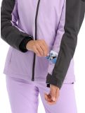 Miniatura O'Neill, Aplite chaqueta de esquí mujeres Raven Colour Block gris, rosa 