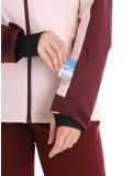 Miniatura O'Neill, Aplite chaqueta de esquí mujeres Windsor Wine Colour Block borgoña, rosa 