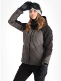 Miniatura O'Neill, Carbonite chaqueta de esquí mujeres Black Out Colour Block gris, marrón, negro 