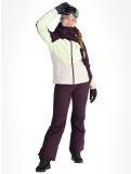 Miniatura O'Neill, Carbonite Snow chaqueta de esquí mujeres Aubergine Colour Block blanco, púrpura 