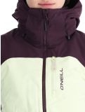 Miniatura O'Neill, Carbonite Snow chaqueta de esquí mujeres Aubergine Colour Block blanco, púrpura 