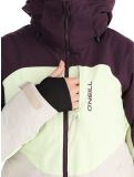 Miniatura O'Neill, Carbonite Snow chaqueta de esquí mujeres Aubergine Colour Block blanco, púrpura 