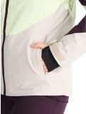 Miniatura O'Neill, Carbonite Snow chaqueta de esquí mujeres Aubergine Colour Block blanco, púrpura 