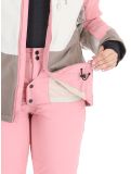 Miniatura O'Neill, Carbonite Snow chaqueta de esquí mujeres Genuine Pink Colour Block blanco, marrón, rosa 