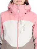 Miniatura O'Neill, Carbonite Snow chaqueta de esquí mujeres Genuine Pink Colour Block blanco, marrón, rosa 