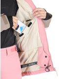 Miniatura O'Neill, Carbonite Snow chaqueta de esquí mujeres Genuine Pink Colour Block blanco, marrón, rosa 