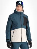 Miniatura O'Neill, Hammer Block Snow chaqueta de esquí hombres Alma Steel Colour Block azul, blanco, negro 