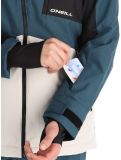 Miniatura O'Neill, Hammer Block Snow chaqueta de esquí hombres Alma Steel Colour Block azul, blanco, negro 