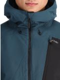 Miniatura O'Neill, Hammer Block Snow chaqueta de esquí hombres Alma Steel Colour Block azul, blanco, negro 