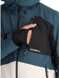 Miniatura O'Neill, Hammer Block Snow chaqueta de esquí hombres Alma Steel Colour Block azul, blanco, negro 