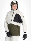 Miniatura O'Neill, Hammer Block Snow chaqueta de esquí hombres Atmosphere Colour Block blanco, marrón, negro 