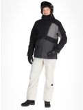 Miniatura O'Neill, Hammer Block Snow chaqueta de esquí hombres Black Out Colour Block gris, negro 